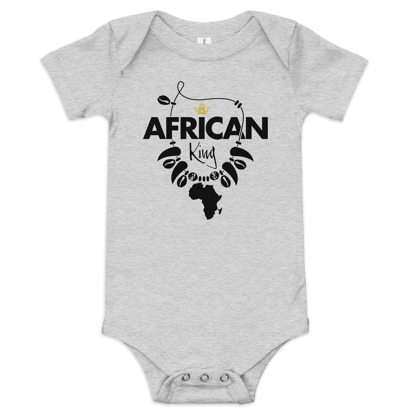 Mboalegacy Baby short sleeve one piece African King