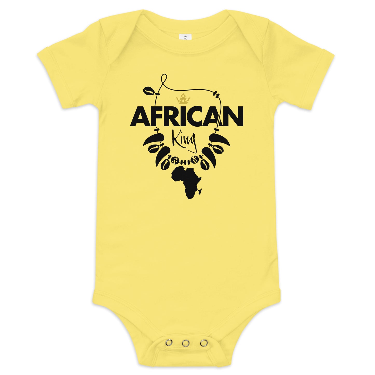 Mboalegacy Baby short sleeve one piece African King