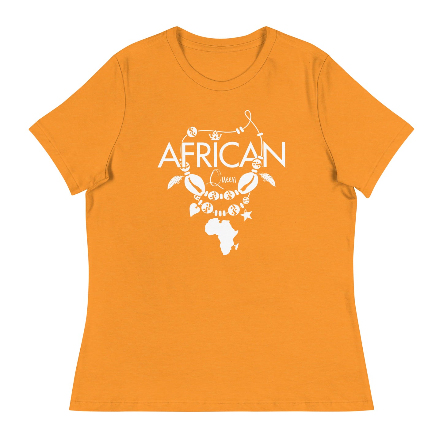 Mboalegacy Women's Relaxed T-Shirt African Queen B