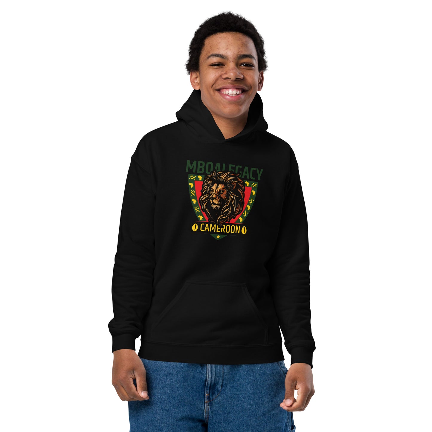 Mboalegacy Youth heavy blend hoodie Cameroon