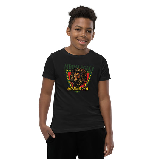 Mboalegacy Youth Short Sleeve T-Shirt Cameroon