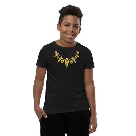 Mboalegacy Youth Short Sleeve T-Shirt Tchalla O