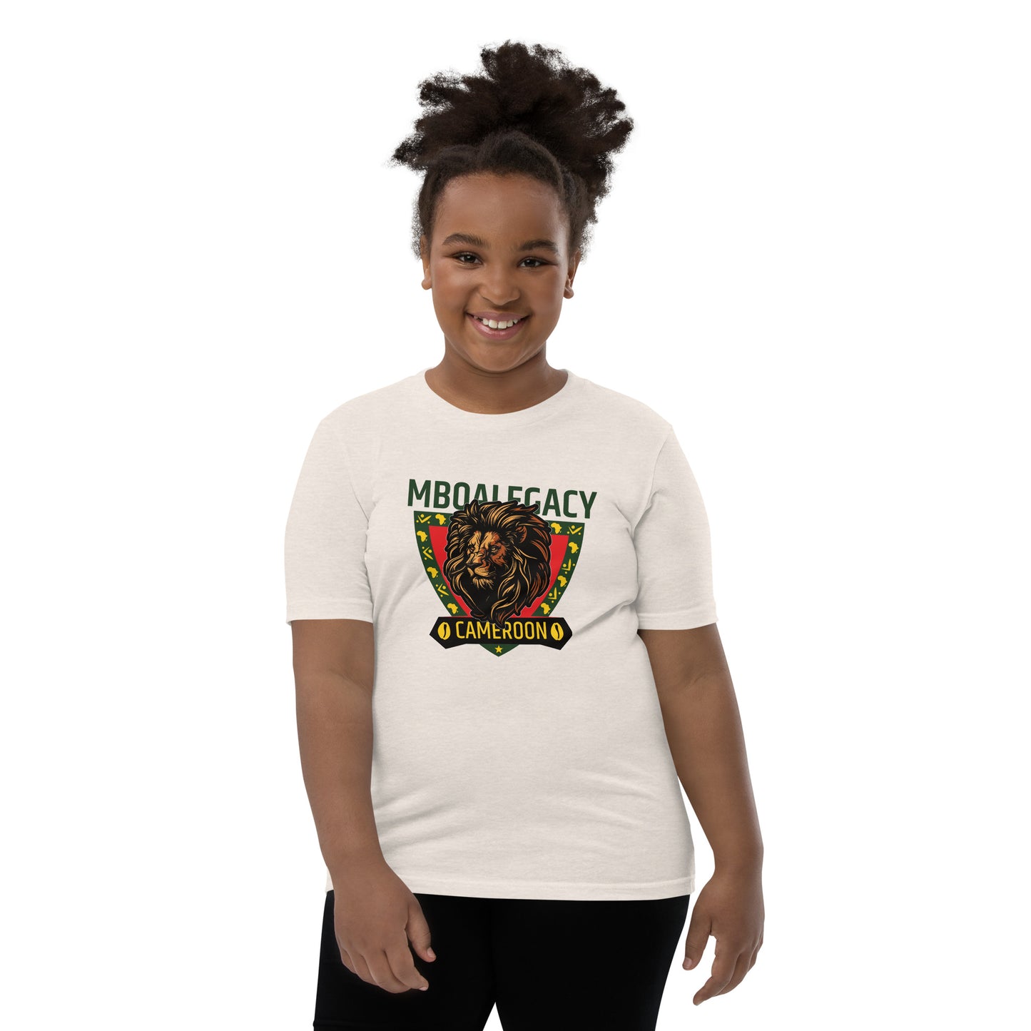 Mboalegacy Youth Short Sleeve T-Shirt Cameroon