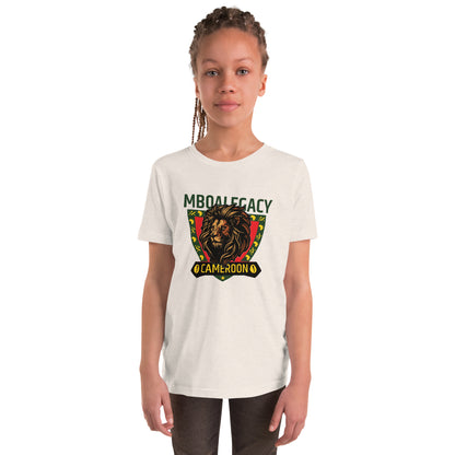 Mboalegacy Youth Short Sleeve T-Shirt Cameroon