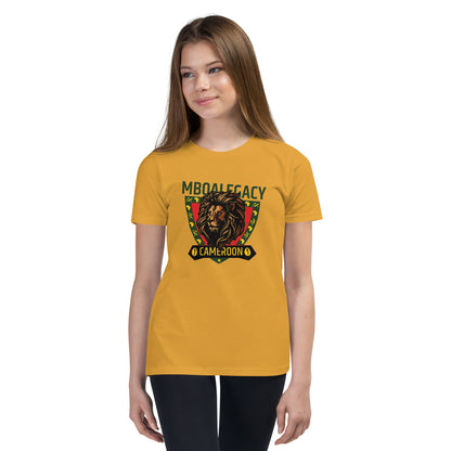 Mboalegacy Youth Short Sleeve T-Shirt Cameroon